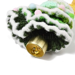 Weihnachtsbaum Wolltuch hängende Türschilder&nbsp;HJEW-B009-01
