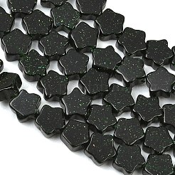 Synthetik grün goldstone Perlen Stränge&nbsp;GG-CBA199E-C03-01