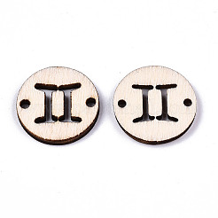 Unbehandeltes natürliches Pappelholz verbindet Verbinder&nbsp;LS-WOOD-S045-139A-02