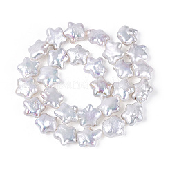 Natürliche Barock Keshi Perlen Stränge&nbsp;PEAR-S020-Z06
