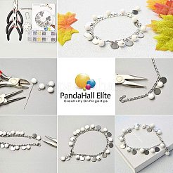 Anhänger aus 304 Edelstahl&nbsp;STAS-PH0018-66P-WH