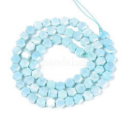 Brins de perles de verre électrolytiques anti-ternissement&nbsp;GLAA-T028-6mm-02B