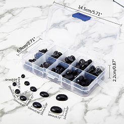 Puppennasen aus Kunststoff zum Basteln&nbsp;DIY-WH0189-23B