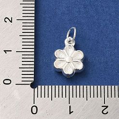 925 Blumenanhänger aus Sterlingsilber.&nbsp;STER-K180-05S