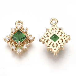 Pendentifs en laiton doré&nbsp;X-GLAA-R212-16A