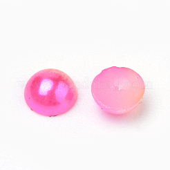 Cabochons en acrylique imitation perle&nbsp;OACR-R063-6mm-04