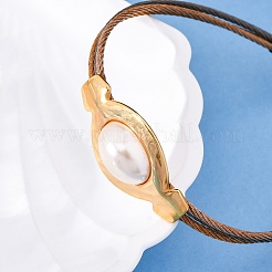 Mehrreihige Armbänder aus 304 Edelstahl&nbsp;BJEW-A036-07G