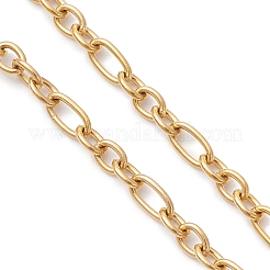 Herstellung von Armbändern aus Blattgliederketten aus Edelstahl 304&nbsp;AJEW-JB01433