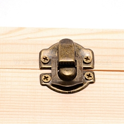 Boîte retournée en bois&nbsp;OBOX-WH0007-13