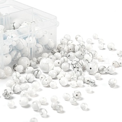 340 pz 4 perline di howlite naturale&nbsp;G-LS0001-45