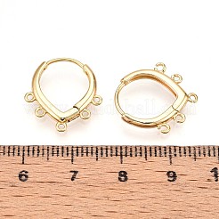 Ohrringfund aus Messing&nbsp;KK-N261-67G
