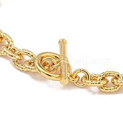 Bracelets à chaîne torsadée en laiton pour femmes&nbsp;BJEW-G703-05G