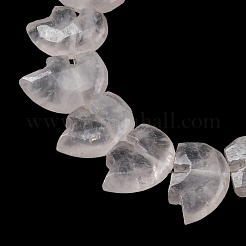 Natürlichen Rosenquarz Perlen Stränge&nbsp;G-F783-G09-01