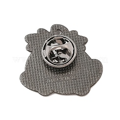 Weihnachtsthema Zinklegierung Emaille Pin Brosche für Rucksack Kleidung&nbsp;JEWB-R003-02EB-03