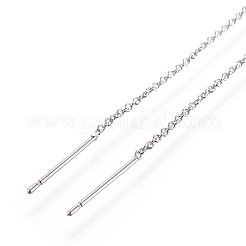 Messing Ohrstecker Zubehör&nbsp;KK-I645-02P
