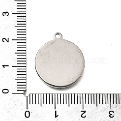 Ciondoli in acciaio inox 304&nbsp;STAS-Z163-12P