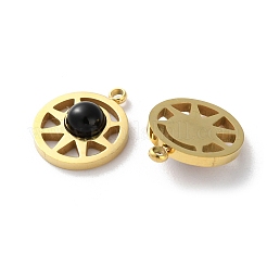Natürliche Sonnen-Charms aus gemischten Edelsteinen&nbsp;STAS-Z099-07G