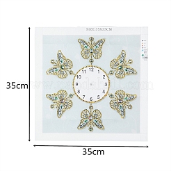 DIY Diamant-Malerei-Uhr-Kits&nbsp;PW-WG68D58-01