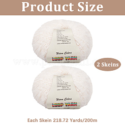 2 écheveau de fil de polyester&nbsp;DIY-CY0001-37A