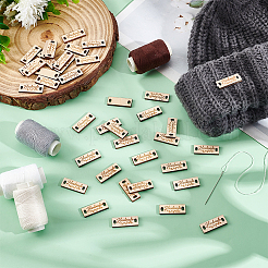 40 Stück Holzstrick&nbsp;DIY-BC0013-78