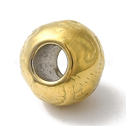 304 Edelstahl-Europäische Perlen&nbsp;STAS-I305-192G