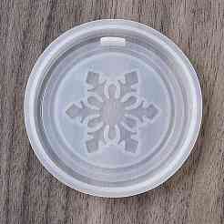 Moules en silicone pour décoration de pendentif de la série Noël&nbsp;DIY-M057-03C