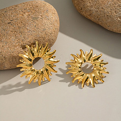 Pendientes de sol hueco de acero inoxidable 304&nbsp;NA9410
