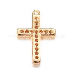 Ottone micro spianare fascino zirconi&nbsp;ZIRC-P060-04G