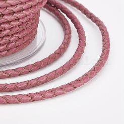 Cordon en cuir tressé écologique&nbsp;OCOR-L035-3mm-E13