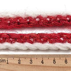Zweifarbiger Häkelspitzenbesatz aus Polyester&nbsp;OCOR-Q058-18