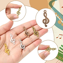 50 pendentif clé de sol de style tibétain&nbsp;TIBEP-FS0001-28