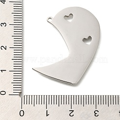 Pendentifs en acier inoxydable 304 anti-ternissement&nbsp;LS-STAS-R131-12P