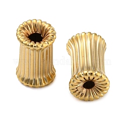 Perline di ottone ecocompatibili con placcatura a cremagliera&nbsp;KK-M257-11G