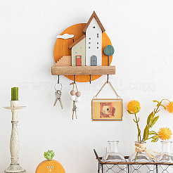 Marco de fotos colgante de pared rectangular de vidrio&nbsp;AJEW-WH0314-470B