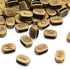 52 stücke 26 arten tibetischen stil legierung slide charms&nbsp;FIND-TA0003-80