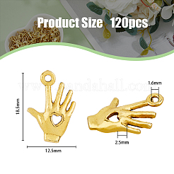 Pendente in lega stile tibetano&nbsp;TIBEP-DC0001-20