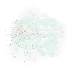 Clou cabochons en plastique fleur&nbsp;X-MRMJ-I001-03A