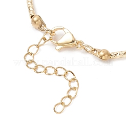 2 Stück Armbänder aus natürlichem Regenbogenmondstein und gefärbtem schwarzem Onyx und Muschelperlen für Frauen&nbsp;BJEW-JB12558