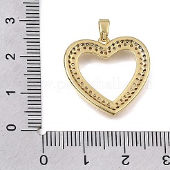 Messing micro pave klare zirkonia anhänger&nbsp;CU-CBAA556-01B
