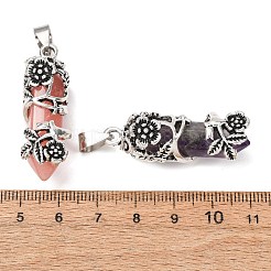 Anhänger aus natürlicher Edelsteinlegierung&nbsp;GG-CBA040B-01AS