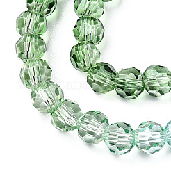 Chapelets de perles en verre transparente  &nbsp;GLAA-E036-07L