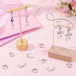 16 pièces de boucles d'oreilles en laiton&nbsp;KK-BBC0024-41P