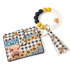 Portachiavi con perline in silicone&nbsp;KEYC-TAC00024