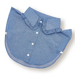 Cuellos de camisa de algodón desmontables&nbsp;AJEW-WH20816-025A