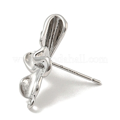 Risultati di orecchini a bottone in ottone con zirconi cubici&nbsp;KK-R154-03P