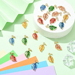 20pcs 5 pendentifs en alliage de couleurs&nbsp;ENAM-YW0003-14