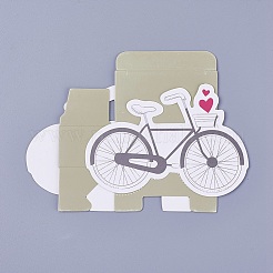 Kraftpapier Hochzeitsbevorzugungsgeschenkkästen&nbsp;LS-CON-WH0058-01