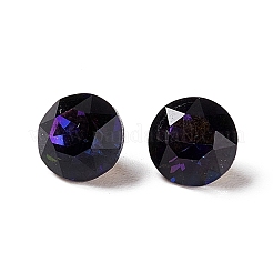 Cabochons strass verre k9 style fluo moka&nbsp;RGLA-J014-A-MI