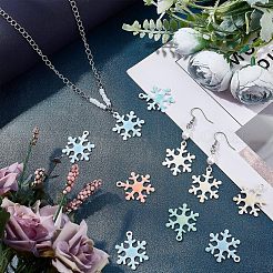 36 Stück 6 Farben sprühlackierte Legierungs-Emaille-Anhänger&nbsp;ENAM-CA0001-25