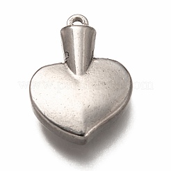 Pendentifs en acier inoxydable 304 anti-ternissement&nbsp;STAS-H126-01AS